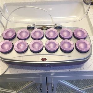 Conair Ion Shine Hot Rollers - 12 rollers & clips